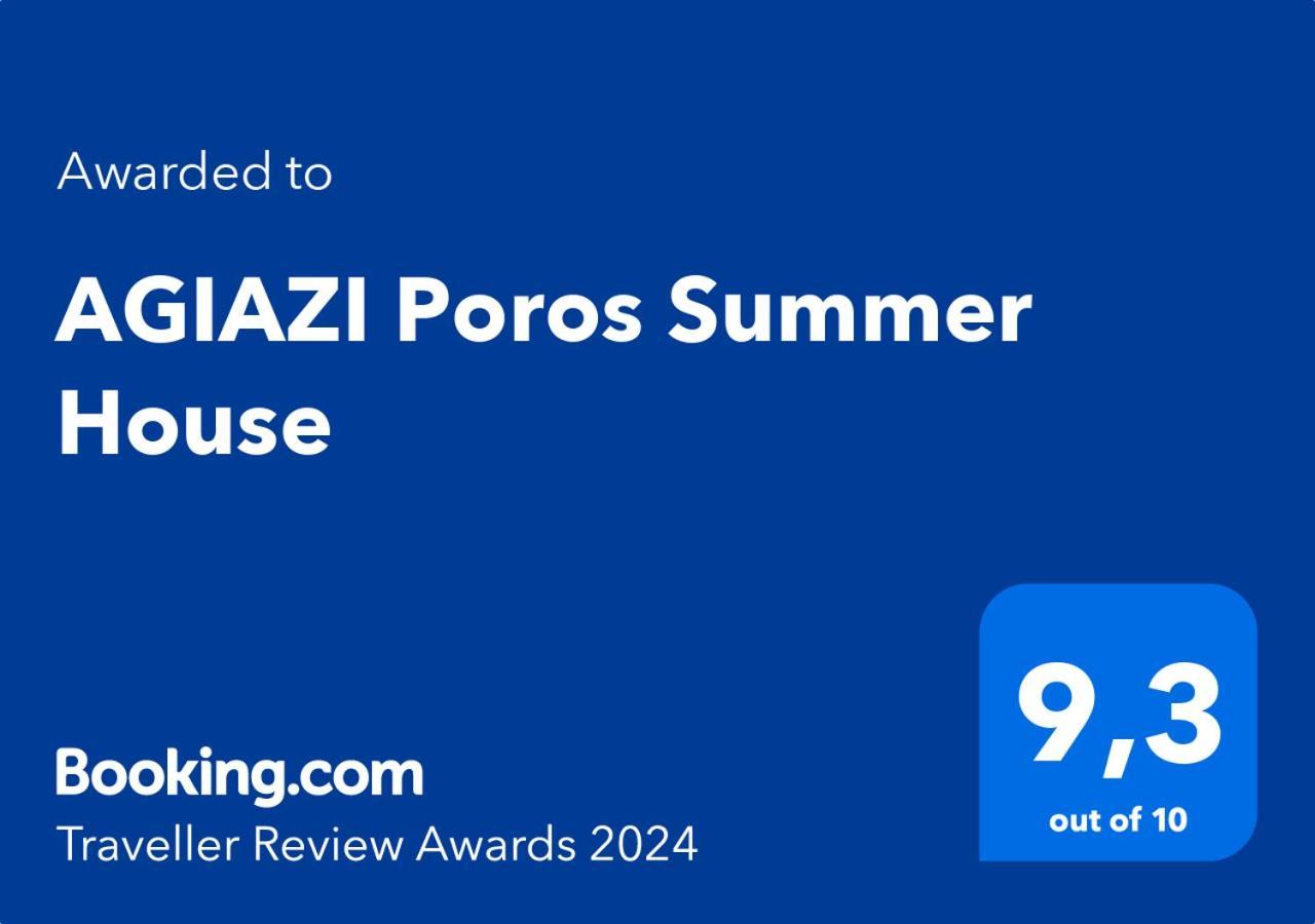 Agiazi Poros Summer House Galatás Extérieur photo